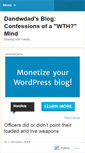 Mobile Screenshot of dandwdad.wordpress.com