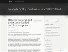 Tablet Screenshot of dandwdad.wordpress.com