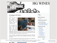 Tablet Screenshot of hgwines.wordpress.com