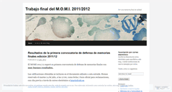 Desktop Screenshot of memoriamomi.wordpress.com