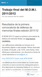 Mobile Screenshot of memoriamomi.wordpress.com