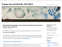 Tablet Screenshot of memoriamomi.wordpress.com