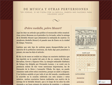 Tablet Screenshot of demusicayotrasperversiones.wordpress.com