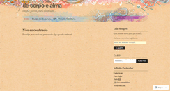 Desktop Screenshot of decorpoealma.wordpress.com