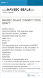 Mobile Screenshot of navsecseals.wordpress.com