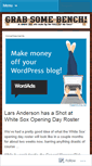 Mobile Screenshot of grabsomebench.wordpress.com