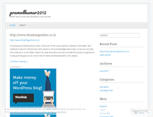 Tablet Screenshot of pramodkumar2012.wordpress.com