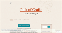 Desktop Screenshot of jackofcrafts.wordpress.com