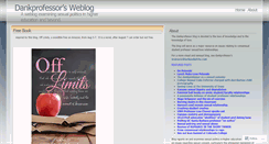 Desktop Screenshot of dankprofessor.wordpress.com
