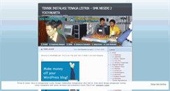 Desktop Screenshot of listriksmkn2yogya.wordpress.com