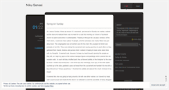 Desktop Screenshot of nikusensei.wordpress.com