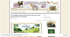 Desktop Screenshot of junosplace.wordpress.com