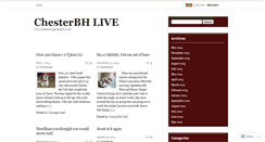 Desktop Screenshot of chesterbhlive.wordpress.com