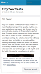 Mobile Screenshot of fiftytwotreats.wordpress.com