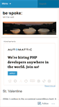 Mobile Screenshot of bespoken.wordpress.com