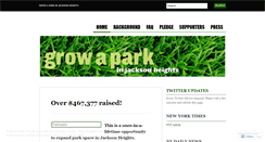 Desktop Screenshot of growapark2.wordpress.com