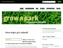Tablet Screenshot of growapark2.wordpress.com