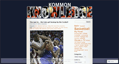 Desktop Screenshot of kommonknowledge.wordpress.com