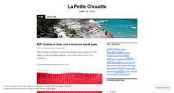 Desktop Screenshot of lapetitechouette.wordpress.com