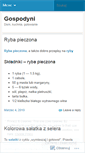 Mobile Screenshot of gospodyni.wordpress.com