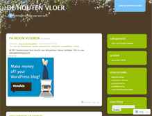 Tablet Screenshot of dehoutenvloer.wordpress.com