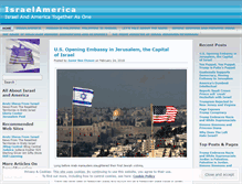 Tablet Screenshot of israelamerica.wordpress.com