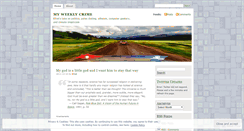 Desktop Screenshot of myweeklycrime.wordpress.com