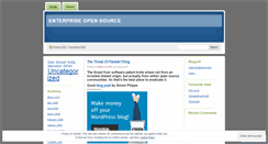 Desktop Screenshot of enterpriseopensource.wordpress.com