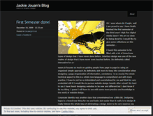 Tablet Screenshot of jackiejouan.wordpress.com