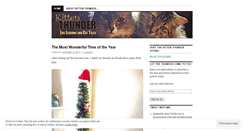 Desktop Screenshot of kittenthunder.wordpress.com