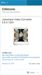 Mobile Screenshot of ciatronic.wordpress.com
