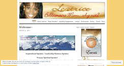Desktop Screenshot of leatricenaylor.wordpress.com