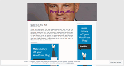 Desktop Screenshot of firelesmiles.wordpress.com