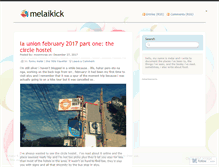 Tablet Screenshot of melaikick.wordpress.com