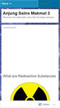 Mobile Screenshot of anjungsainssmkss.wordpress.com