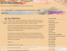 Tablet Screenshot of hcgrevelations.wordpress.com