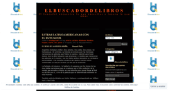 Desktop Screenshot of elbuscadordelibros.wordpress.com