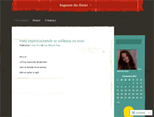 Tablet Screenshot of ancutsanutsa.wordpress.com