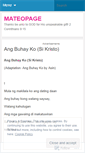 Mobile Screenshot of mateopage.wordpress.com