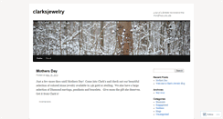 Desktop Screenshot of clarksjewelry.wordpress.com