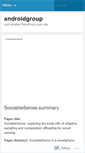 Mobile Screenshot of androidgroup.wordpress.com