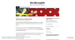 Desktop Screenshot of bexmclaughlin.wordpress.com