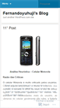 Mobile Screenshot of fernandoyuhuji.wordpress.com