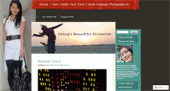 Desktop Screenshot of chazsm.wordpress.com