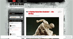 Desktop Screenshot of eliknight.wordpress.com