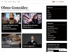 Tablet Screenshot of olmogonzalez.wordpress.com