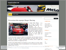 Tablet Screenshot of maxicortes.wordpress.com