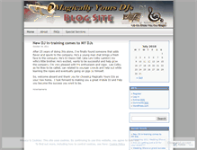 Tablet Screenshot of magicdjs.wordpress.com