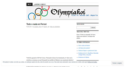 Desktop Screenshot of olympiakoi.wordpress.com