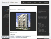 Tablet Screenshot of kasaimoveis.wordpress.com